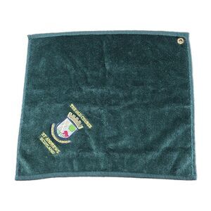 EUC - The Old Couse St Andrews Scotland Golf Bag Towel Green 100% Cotton
